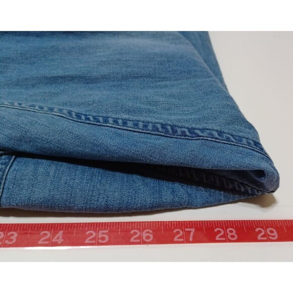 LL Bean Womens Plus Size 3X Denim Chambray Long Sleeve Shirt Heritage Americana - Picture 7 of 9